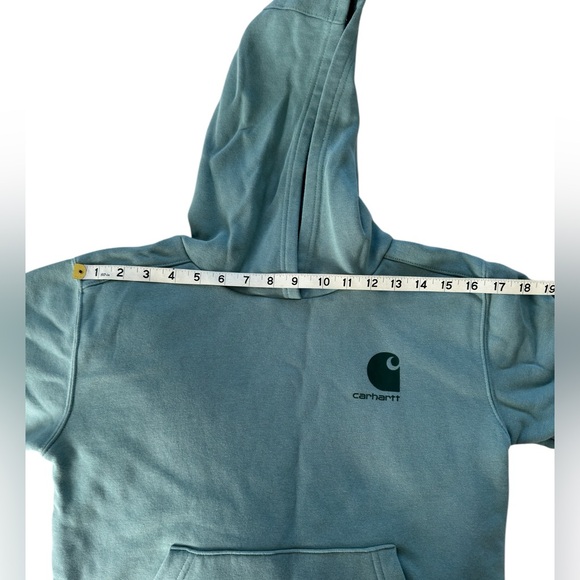 Carhartt green hoodie. (Big kids) - Picture 6 of 10